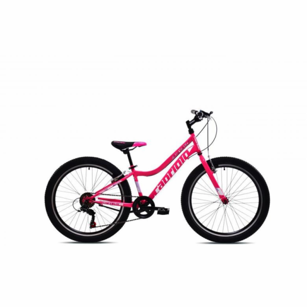 Horské jízdní kolo Capriolo DIAVOLO 400  24"/12" růžové