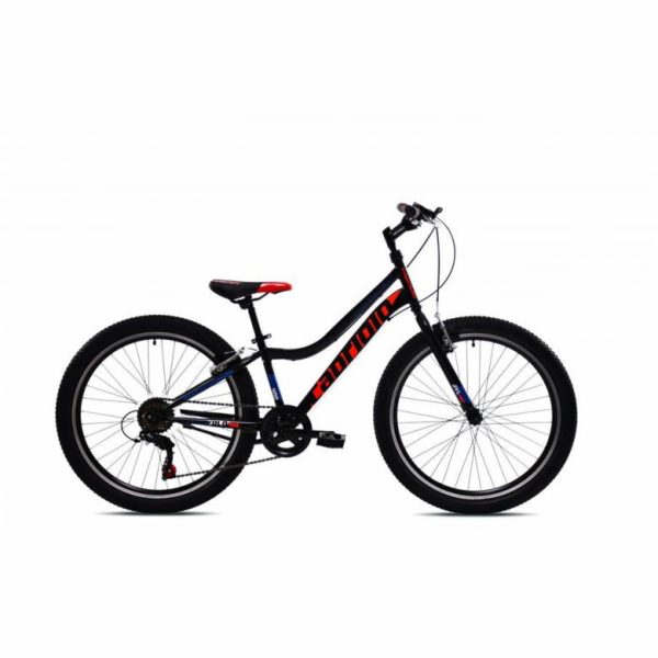 Horské jízdní kolo Capriolo DIAVOLO 400  24"/13" černo-če...