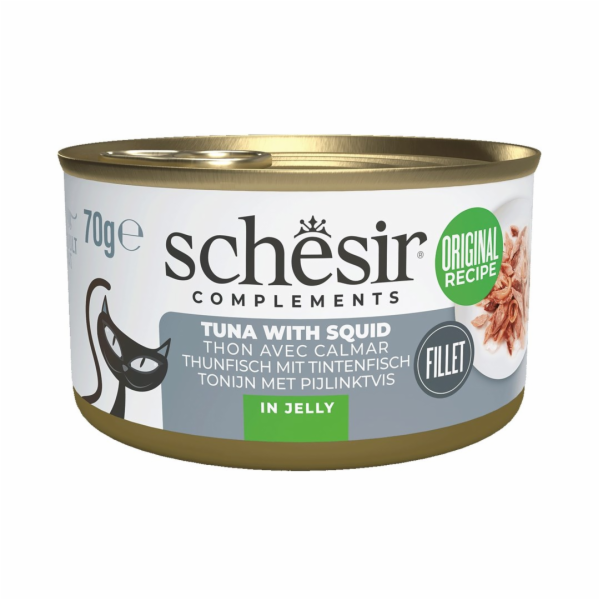 SCHESIR Complements Tuna with squids in jelly - mokré krm...