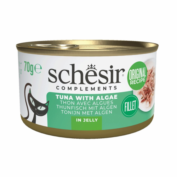 SCHESIR Complements Tuna with algae in jelly - mokré krmi...