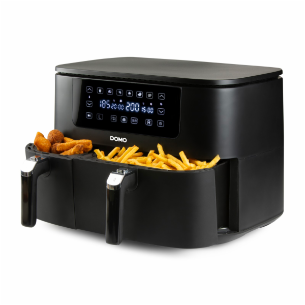 Dvojitá horkovzdušná fritéza 3+6 l - digitální - DOMO DO5...