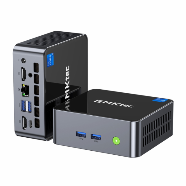 GMKtec Mini PC M3 Intel i5-12450H 16GB RAM + 512GB SSD WI...