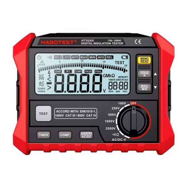 Digitální tester izolace Habotest HT5205