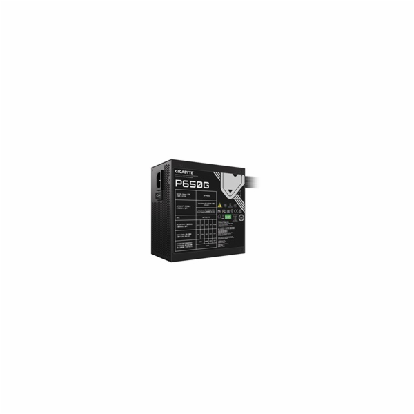 BAZAR - GIGABYTE zdroj P650G, 650W, 80Plus GOLD, 120 mm -...