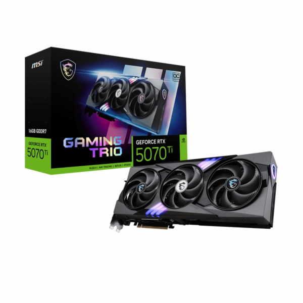 MSI GAMING GeForce RTX 5070 Ti 16G TRIO OC NVIDIA 16 GB G...