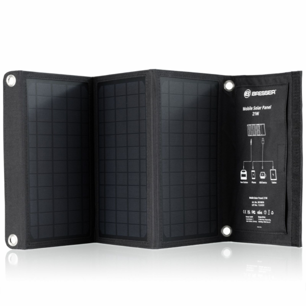 Bresser Mobile Solar Panel  21W mit USB