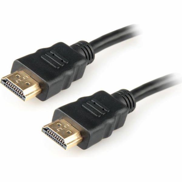 Kabel HDMI-HDMI M/M 3m stíněný, zlac.kon. 2.0