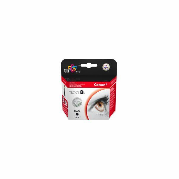 Ink. kazeta TB kompat. s Canon CLI-8BK 100% new