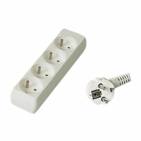 Emos P0417 PremiumCord prodlužovací přívod 230V, 7m 4 zás...