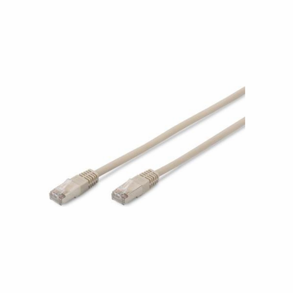 Digitus Patch Cable, SF-UTP, CAT 5e, AWG 26/7, měď, šedý 3m