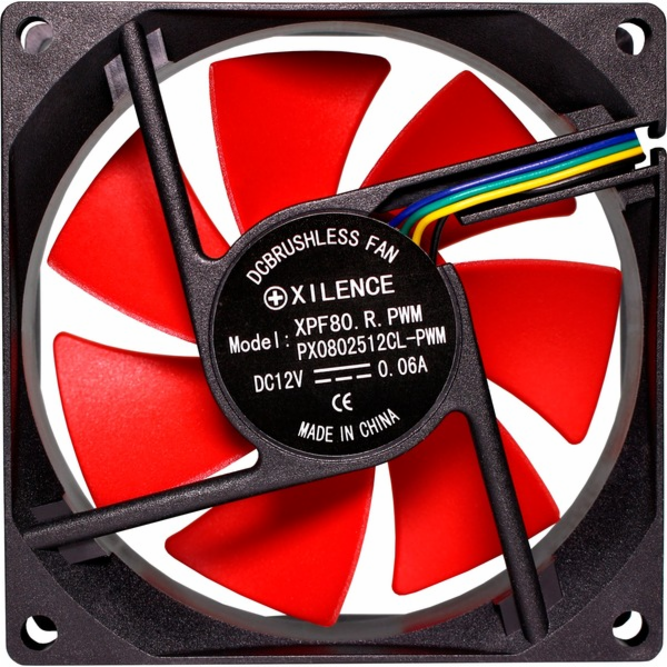 Performance C PWM Serie 80x80x25, Gehäuselüfter
