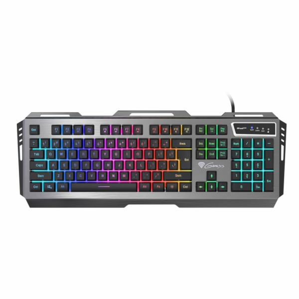 Keyboard GENESIS RHOD 420 Gaming RGB Backlight, USB, US l...
