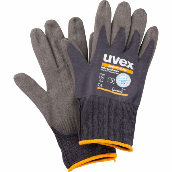 uvex phynomic lite safety glove size 10