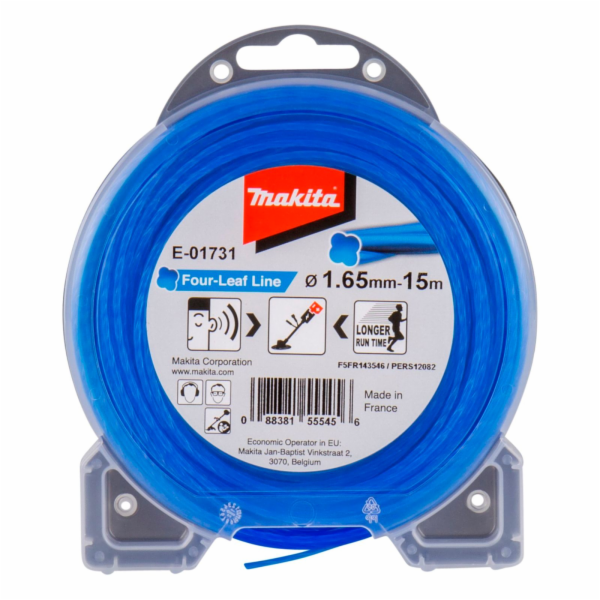 Makita E-01731 for DUR181 String Four Leaf 1,65mm 15m