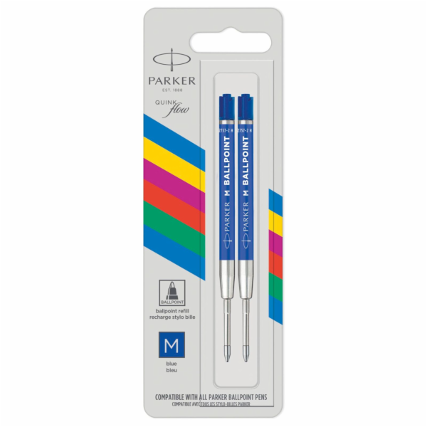 Parker Quinkflow Basic propiska Mine M modrá 1x2 