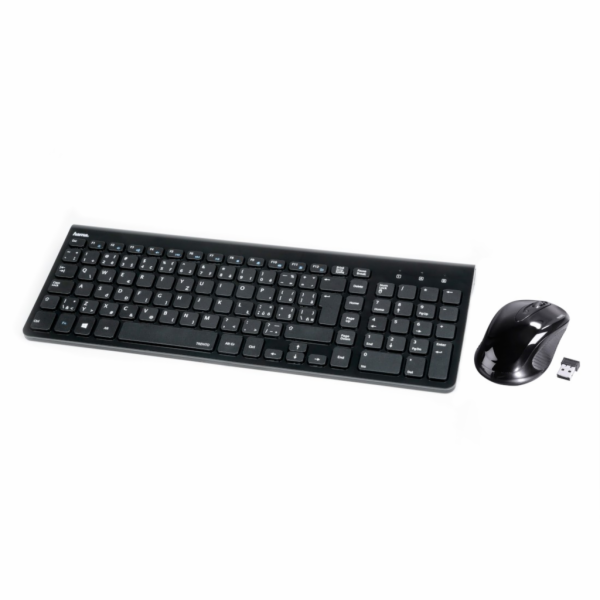 HAMA set Trento/ bezdrátové klávesnice + myš/ 2,4GHz/ nan...