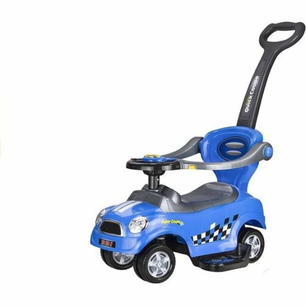 Štíhlý sportovní kočárek s průvodcem Coupe Blue
