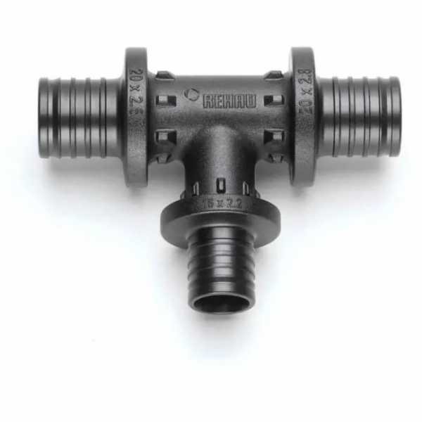 Rehau Tee červené PX - 20-25-20 RAUTITAN - PPSU