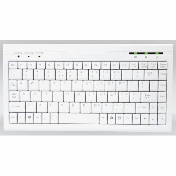 AMEI AM-K2001W/Drátová USB/CZ layout/Bílá