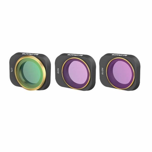 Sada 3 filtrů CPL+ND8+ND16 Sunnylife pro DJI Mini 3 Pro (...
