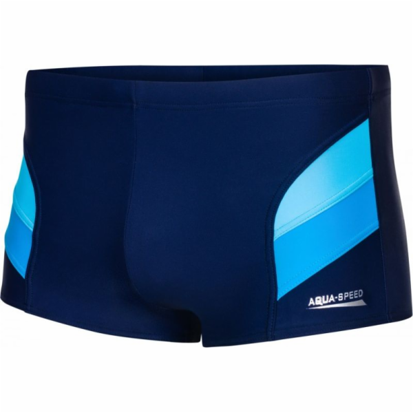 Aqua-Speed Plavecké kraťasy ARON tmavě modré M-5XL Aqua S...