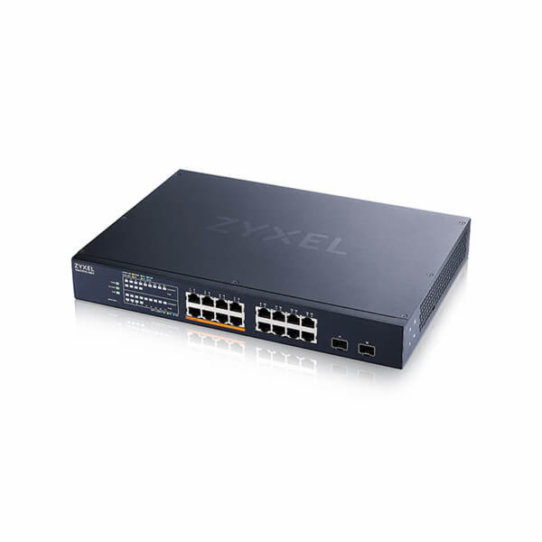 Zyxel XMG1915-18EP 16-port 2.5GbE, 2 SFP+, 8 x PoE++ 180W...
