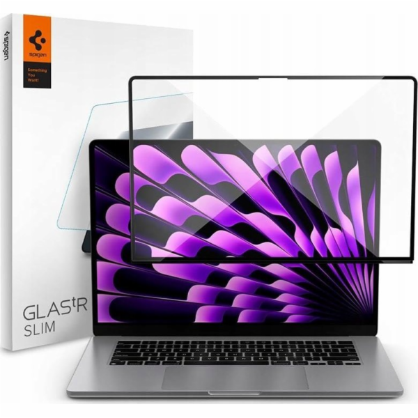 Spigen Filtr Glass tR SLIM, 1 balení, pro MacBook Air 15 ...