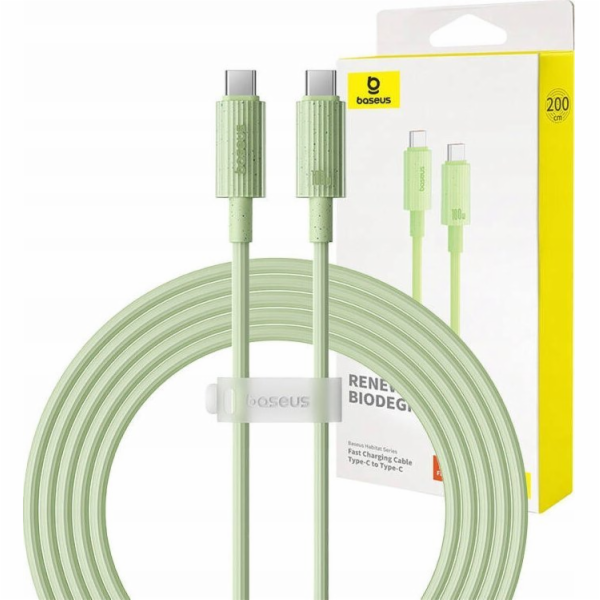Rychlonabíjecí kabel Baseus USB-C na USB-C Habitat Series...