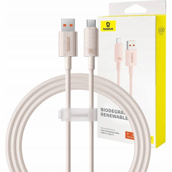 Rychlonabíjecí kabel Baseus USB na USB-C Habitat Series 1...