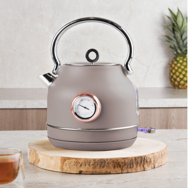 Rychlovarná konvice s teploměrem Taupe Collection BH-9514