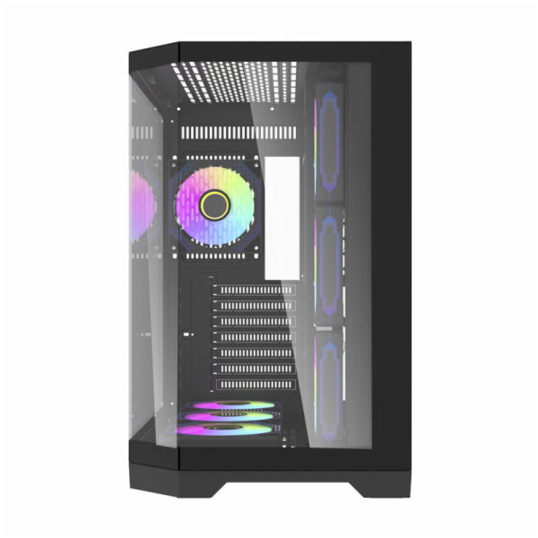 Počítačová skříň Darflash FT418 PRO + 7 ventilátorů aRGB ...