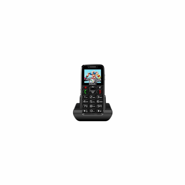 EVOLVEO EasyPhone, mobilní telefon pro seniory s nabíjecí...