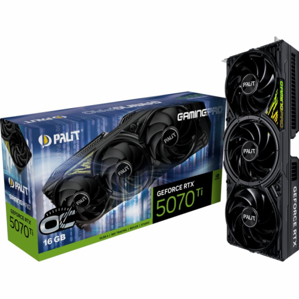 Palit Grafická karta GeFroce RTX 5070 Ti GAMING PRO OC V1...