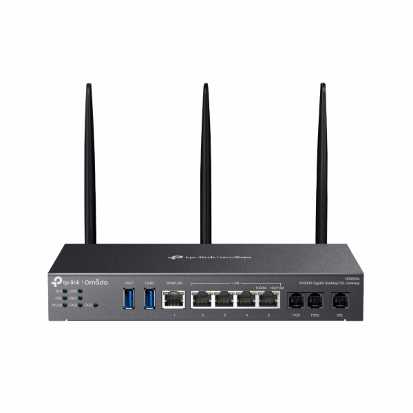 TP-Link DR3650V OMADA ADSL/VDSL gateway (AX3000,3xRJ11(2x...
