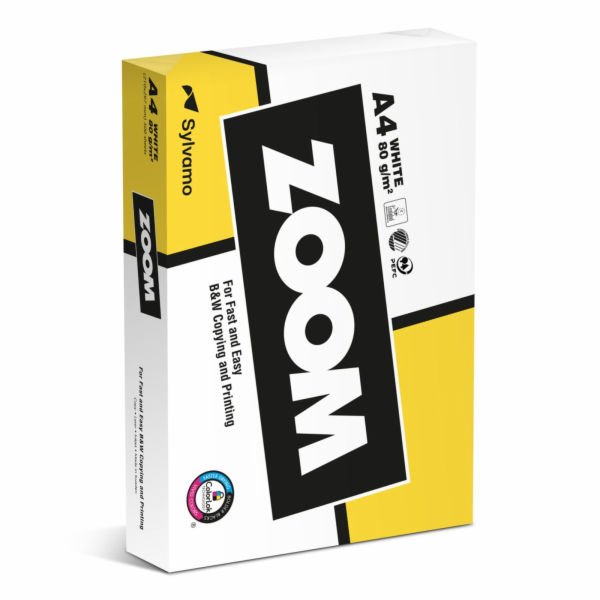 ZOOM Kopierpapier A 4 80 g, weiß, 500 Blatt