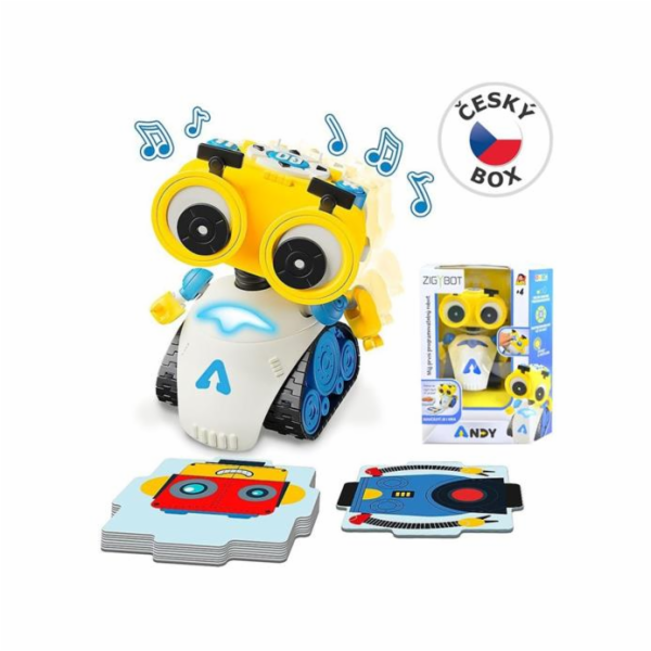 Hračka MaDe Andy, můj první programovatelný robot 