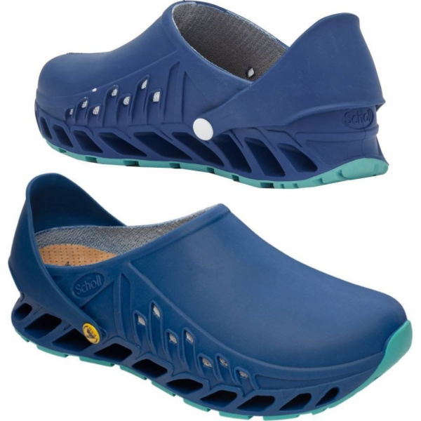 Scholl Evoflex  - unisex dřeváky námořnická modř, velikos...