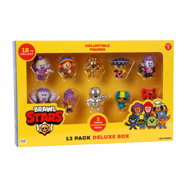 BRAWL STARS S2 FIGURES -12 PACK DELUXE BOX