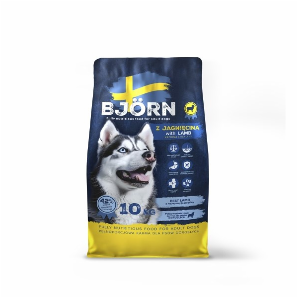 BJORN with lamb - suché krmivo pro psy - 10kg