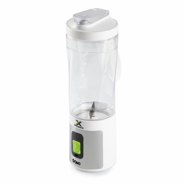 Aku smoothie mixér X-Power to go 120W - bílý - DOMO DO752BL