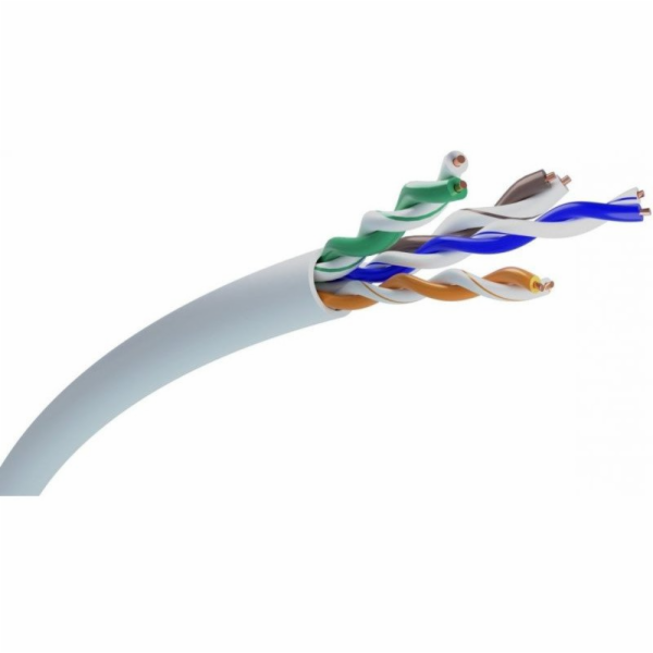 Extralink CAT6 UTP(U/UTP) síťový kabel V2 vnitřní kroucen...