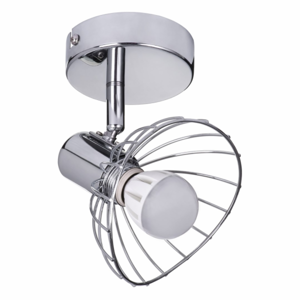 Activejet GIZEL single ceiling wall lamp chrome E14 spotl...