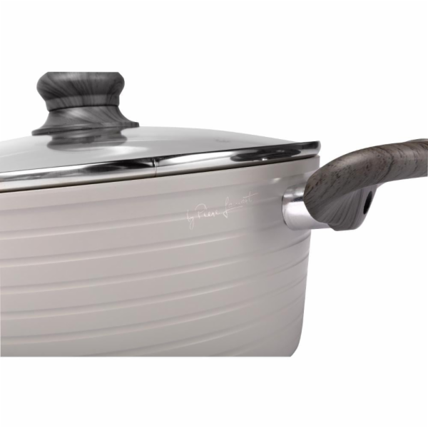Lamart LT1268 Kastrol s poklicí STRIPE, 24 cm