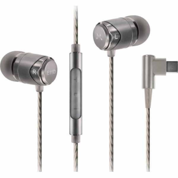 Sluchátka SoundMagic E11D Dark Gun