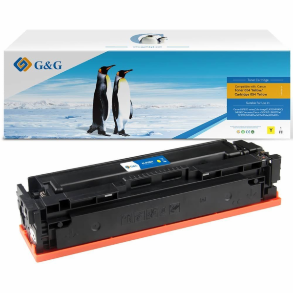 G&G Toner Toner kompatibilní s Canon 054Y, NT-PC054Y, žlu...