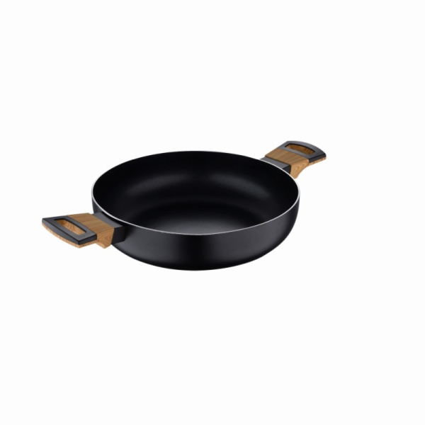 Pánev s nepřilnavým povrchem a poklicí 28 cm Earth Black ...