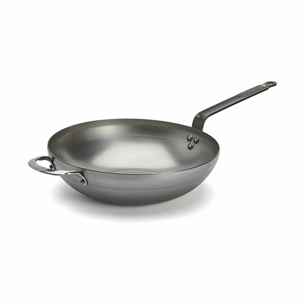 WOK pánev de Buyer, 5617.32, MINERAL B, WOK, zaoblený, pr...