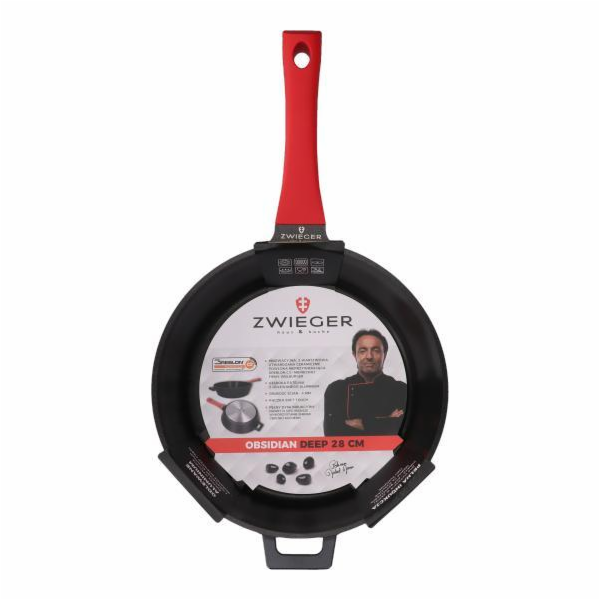 Zwieger Pánev Obsidian Greblonowa 28cm