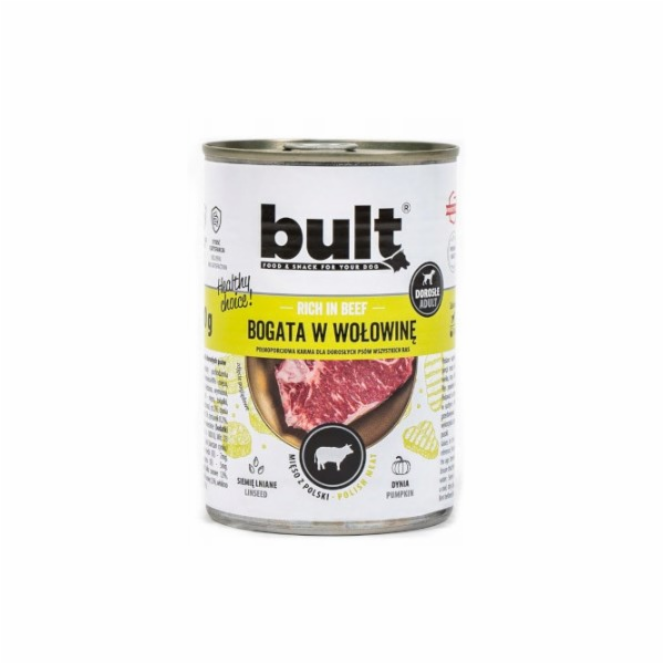 bult Bohaté hovězí maso - Mokré krmivo pro psy - 800 g