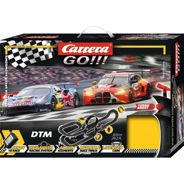 Autodráha Carrera GO 62561 DTM High Speed Show